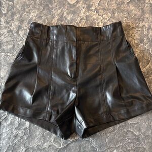 LBLC the Label High Waist Black Shorts